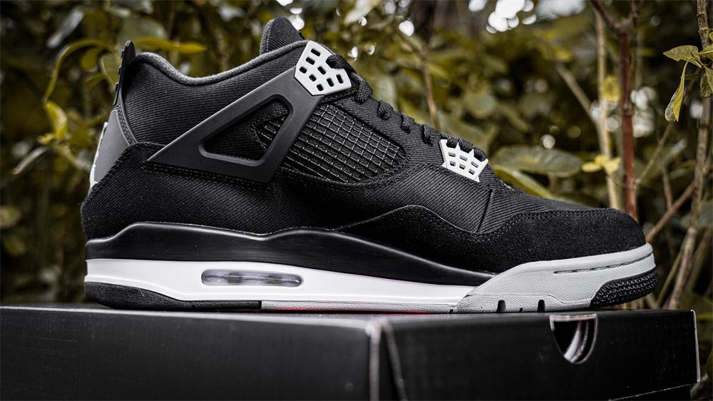 PK GOD Jordan 4 Retro SE Black Canvas RETAIL MATERIALS READY TO SHIP